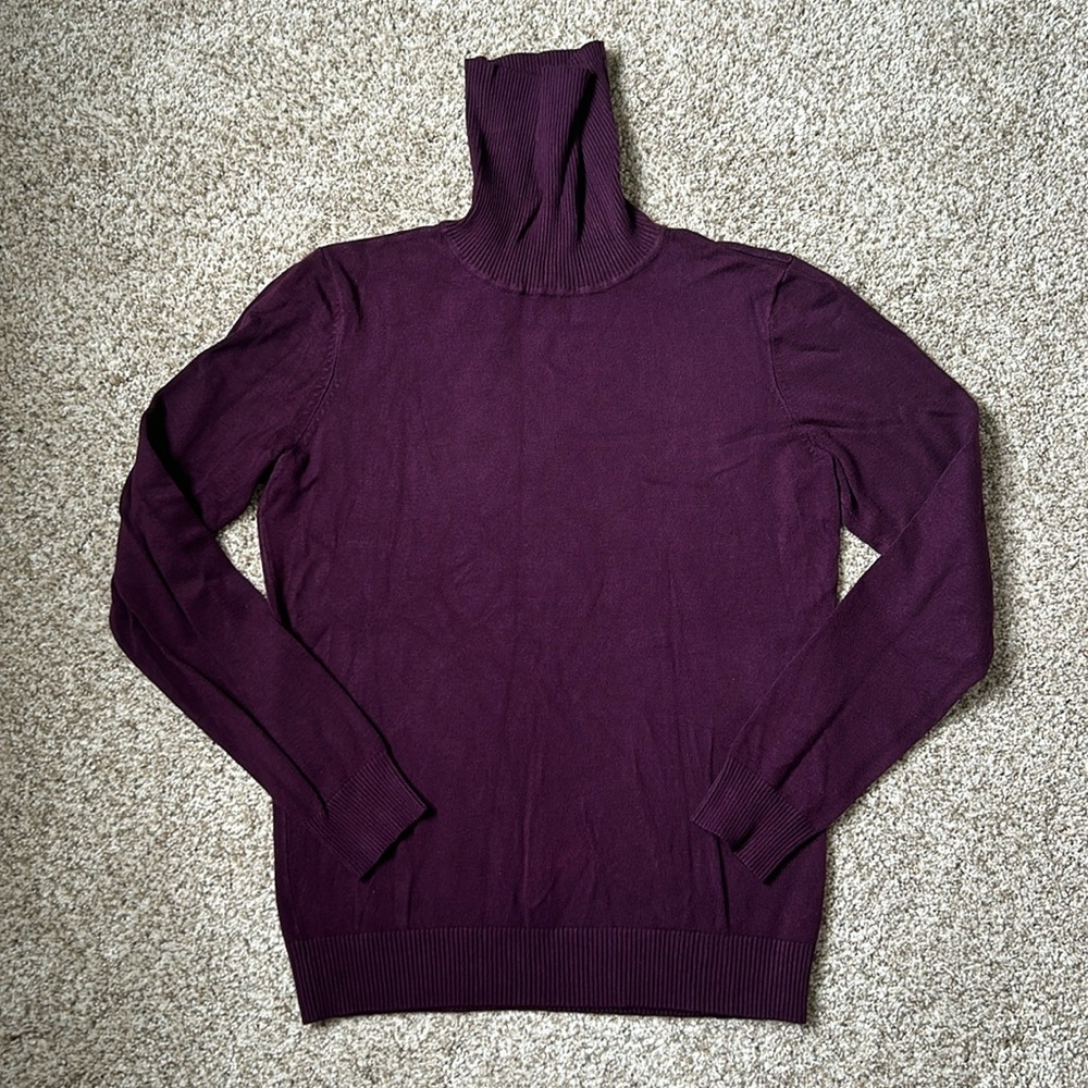 COPY - Plum purple turtleneck